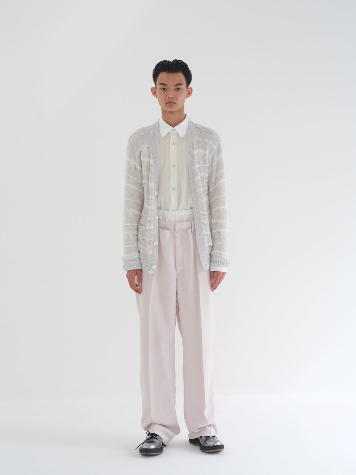 WRINKLE STRIPE SHIRTS - LEMON