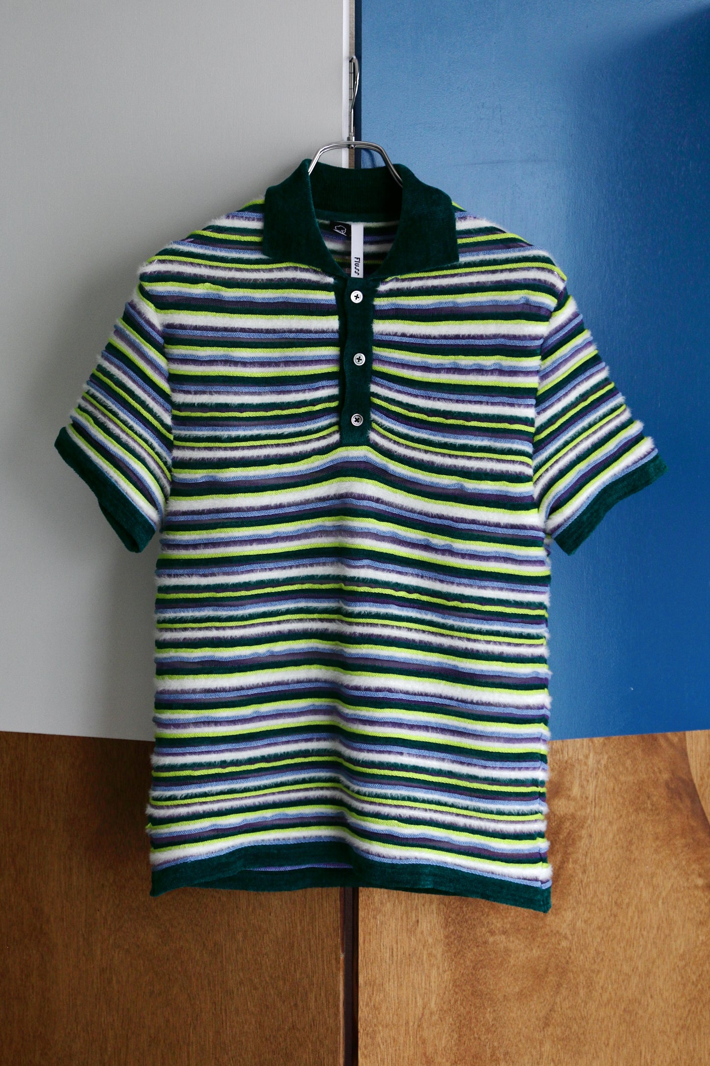fluffy summer polo shirts - popping shower