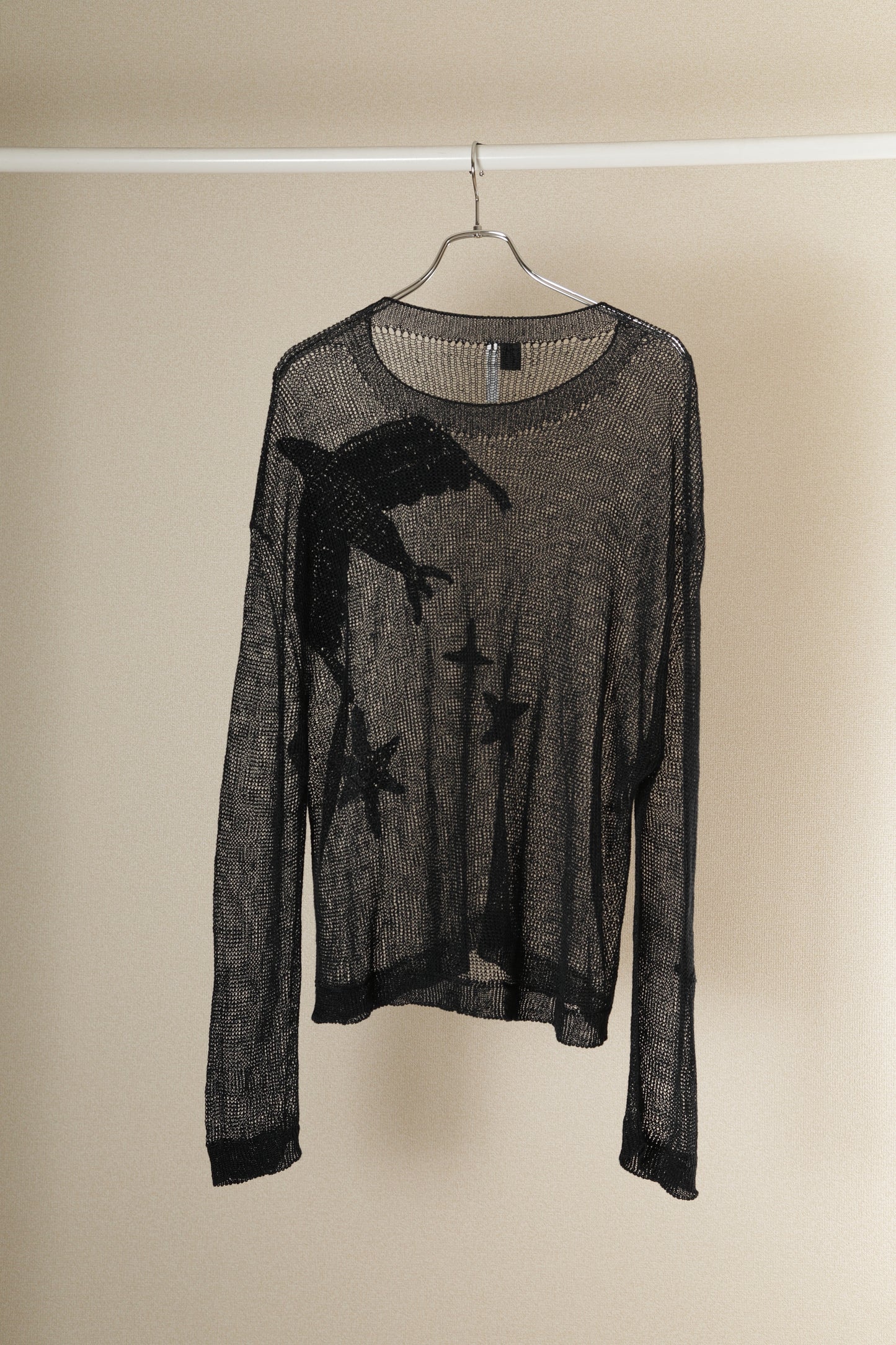 bird mesh knit - night sky