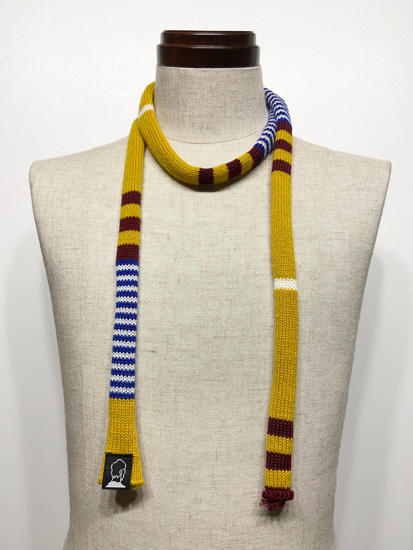 super skinny knit tie scarf 6