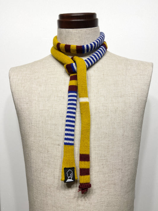 super skinny knit tie scarf 6