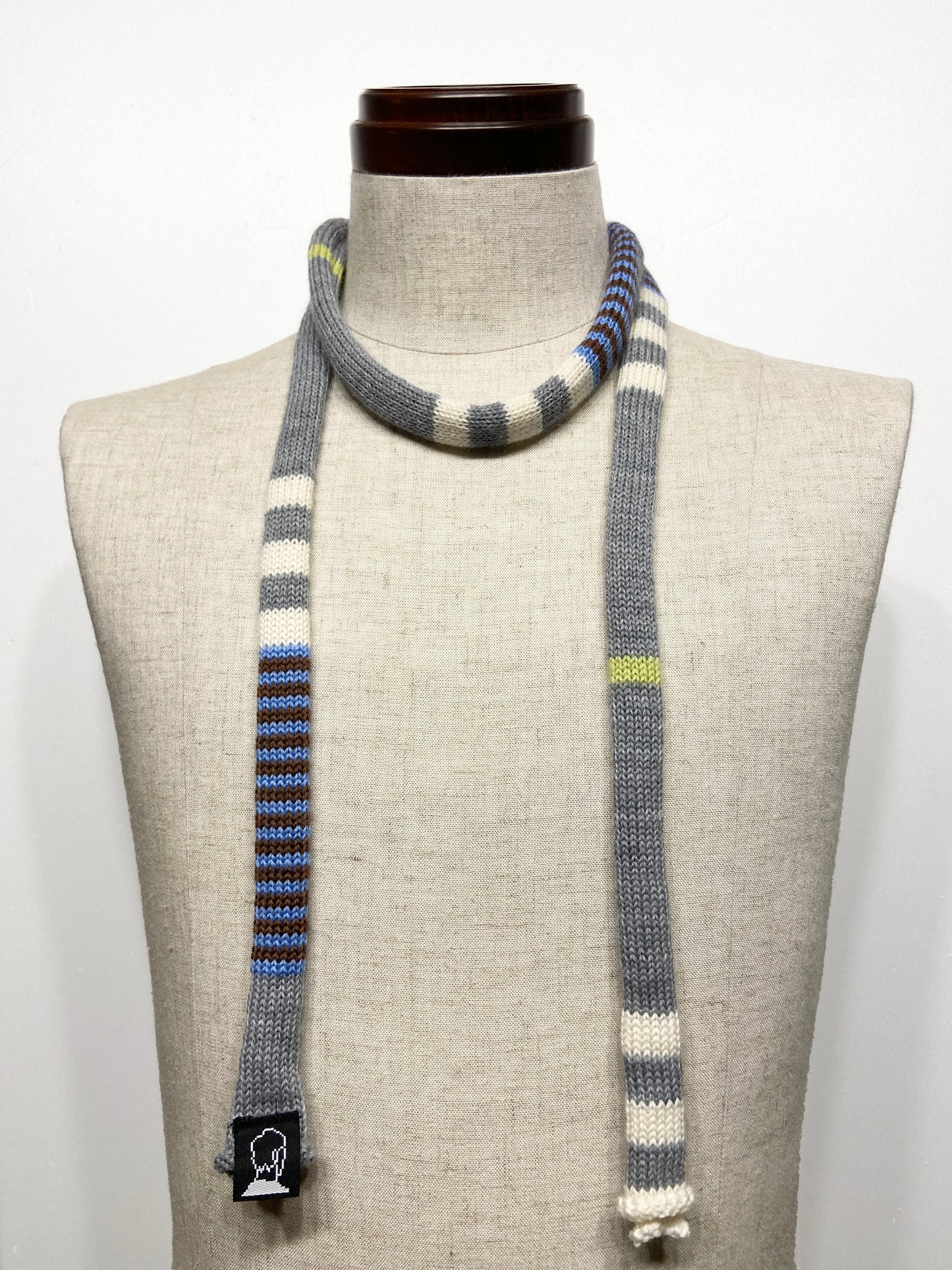 super skinny knit tie scarf 9