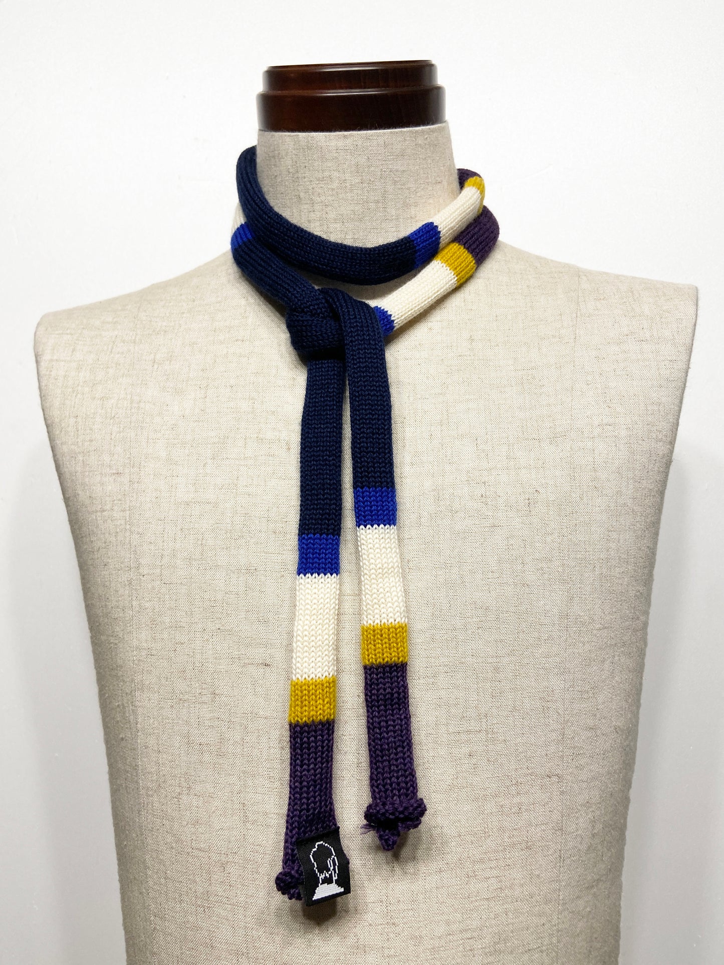 super skinny knit tie scarf 11