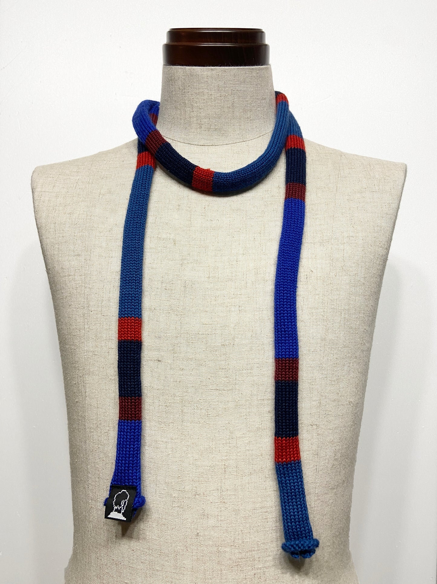 super skinny knit tie scarf 13
