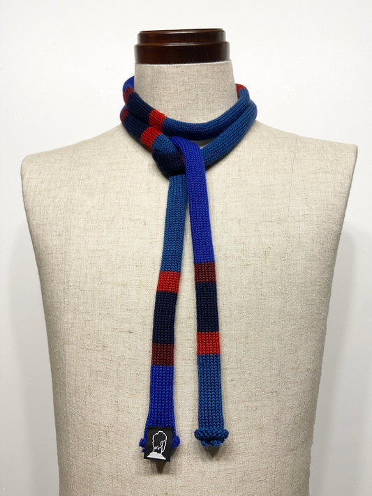 super skinny knit tie scarf 13