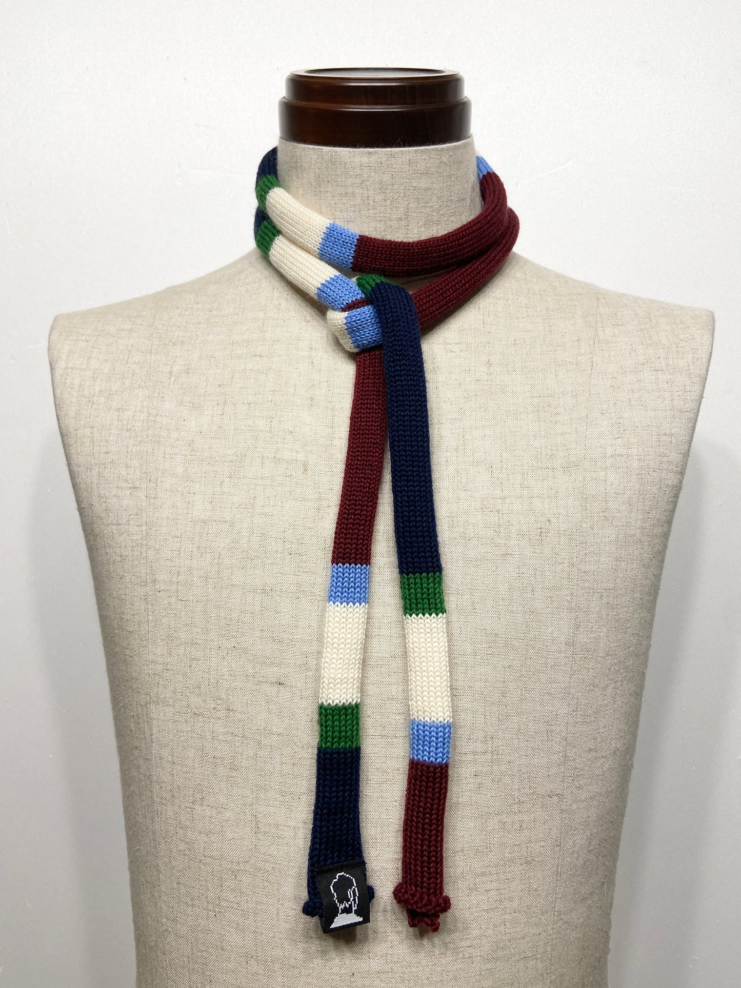 super skinny knit tie scarf 4